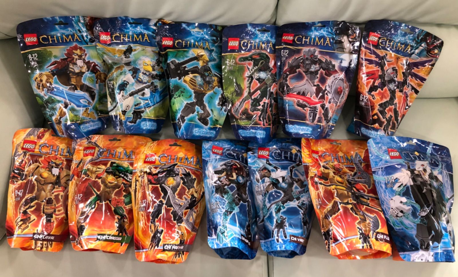 LEGO レゴ CHIMAチーマシリーズ70200から70212までの連番 の まとめ売り