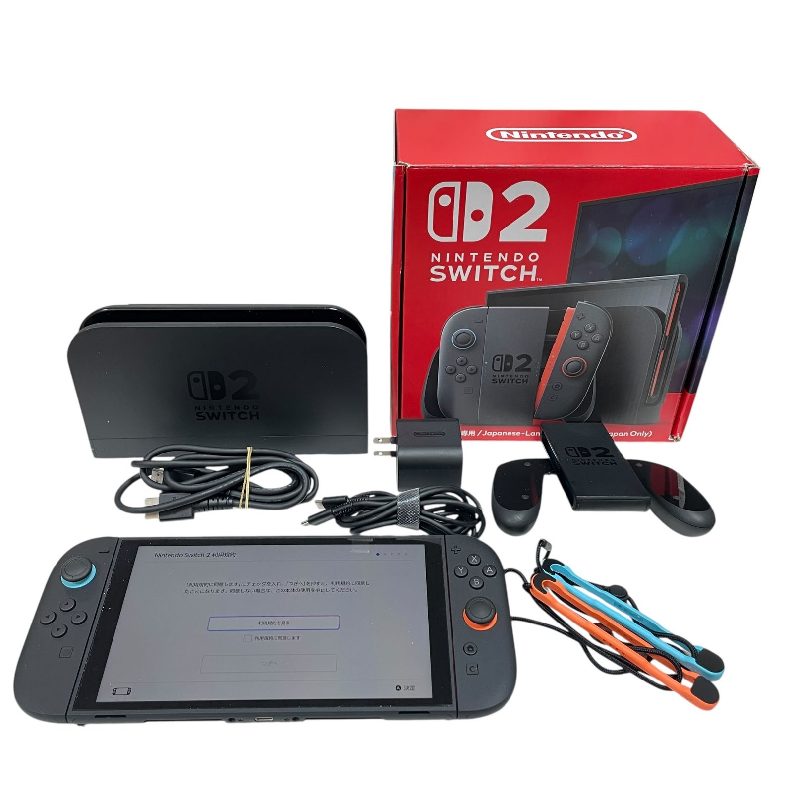 Nintendo switch 2 日本語 モデル 品 初期化済み 本体 ニンテンドースイッチ 任天堂 ゲーム機 P 52 NI