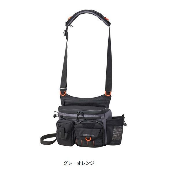 ダイワ HGショルダーバッグLT C グレーオレンジ