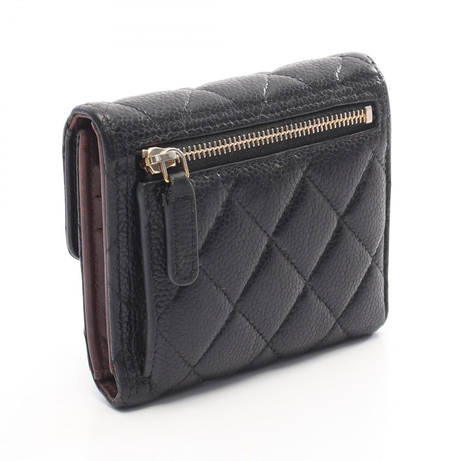 CHANEL シャネル クラシック スモール フラップ ウォレット 三つ折り 