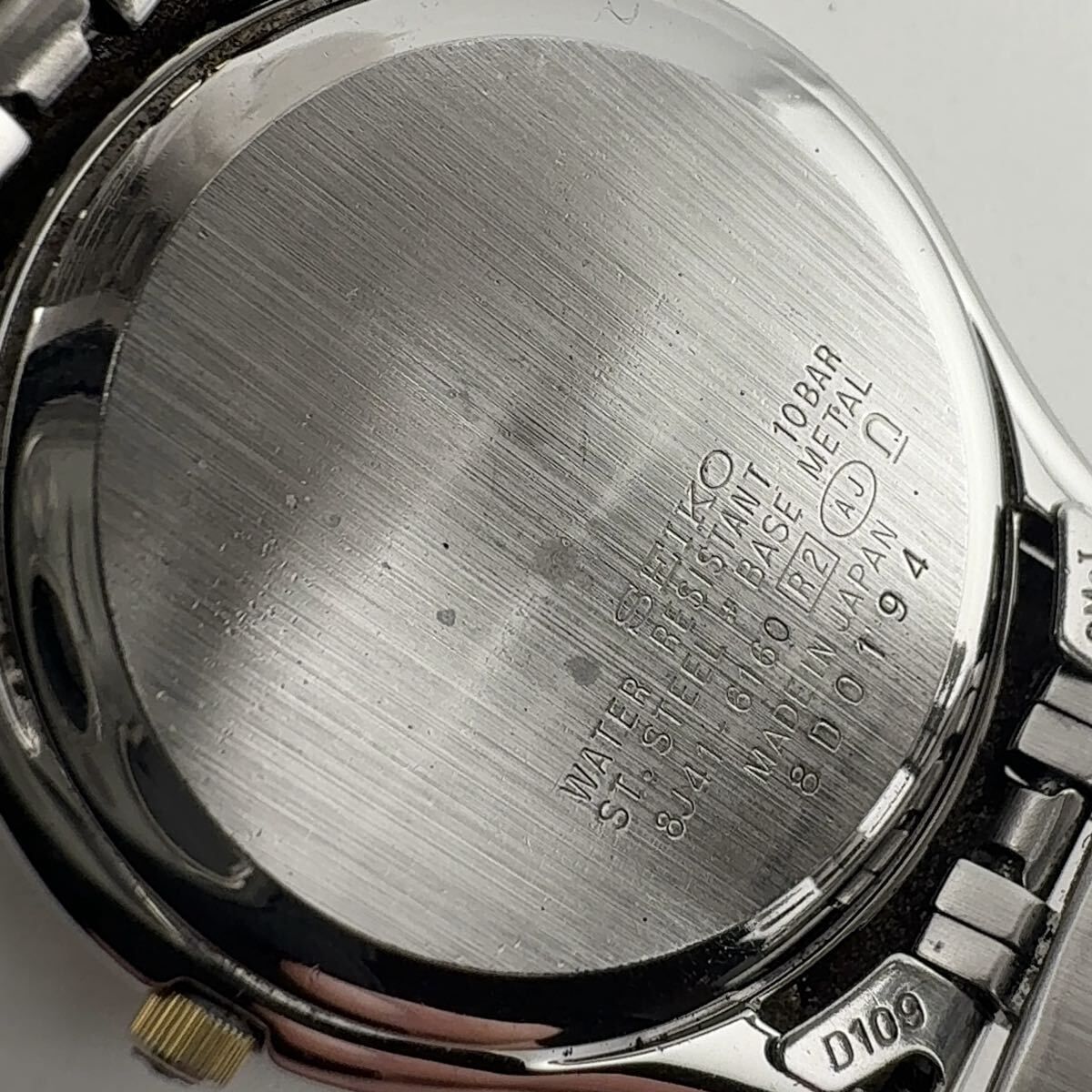 セイコー SEIKO 8J41-6160 セイコー DOLCE ドルチェ クォーツ メンズ 
