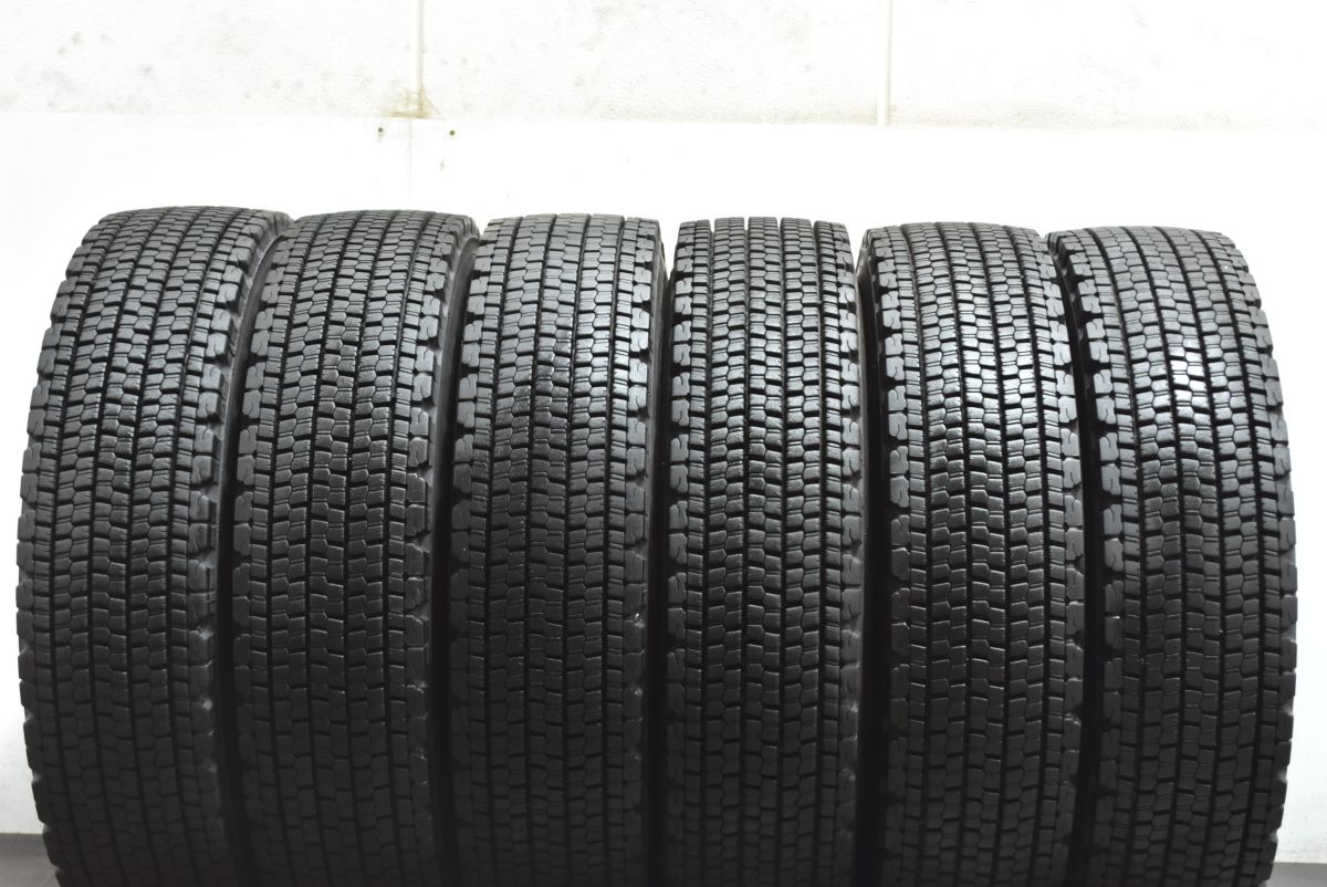 バリ溝】ブリヂストン Vスチール スタッドレス W900 225/80R17.5 123 