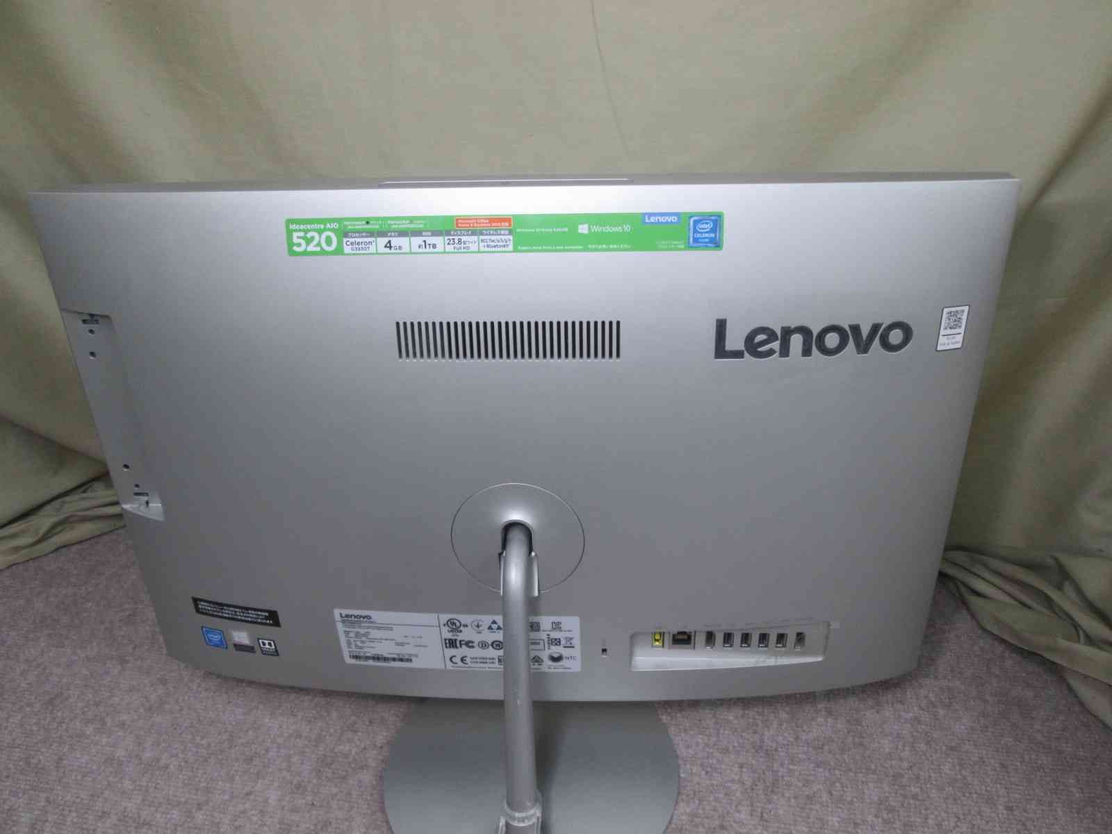 Lenovo ideacentre AIO 520【大容量HDD搭載】 Celeron G3930T 2.7GHz 