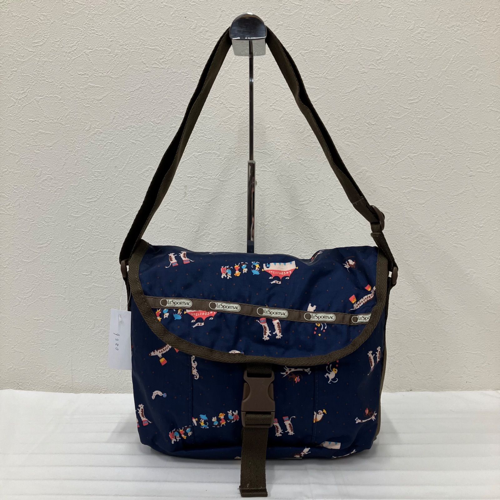 9380 LeSportsac レスポートサック ショルダーバッグ ネイビー 紺 