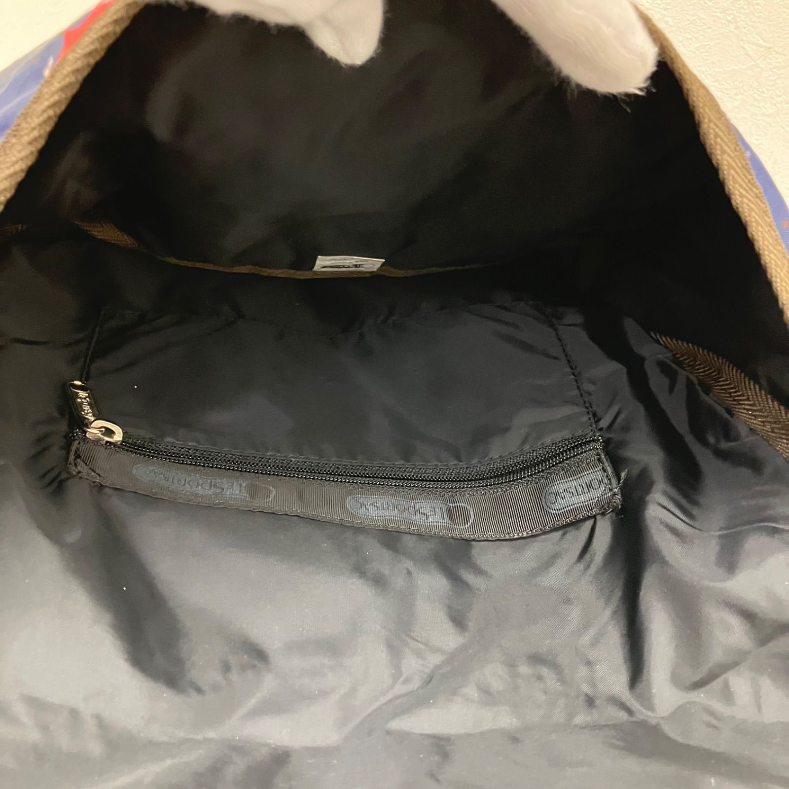 9380 LeSportsac レスポートサック ショルダーバッグ ネイビー 紺 