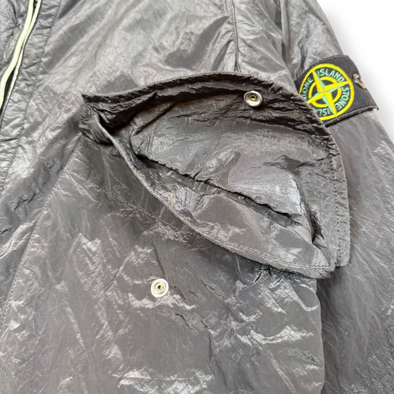 2008SS STONE ISLAND ポール期 ナイロンメタル ジップアップ ボンバー 