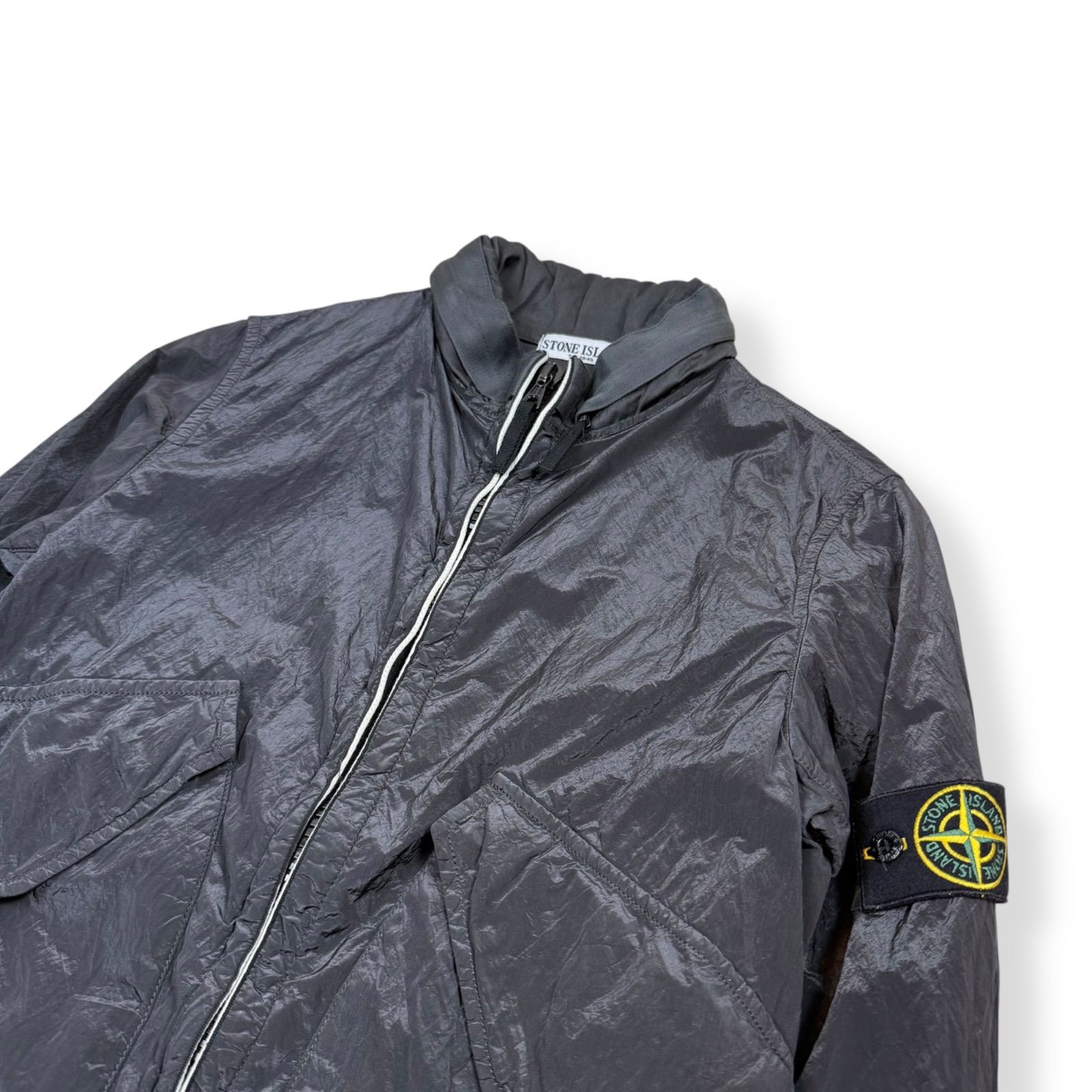 2008SS STONE ISLAND ポール期 ナイロンメタル ジップアップ ボンバー 