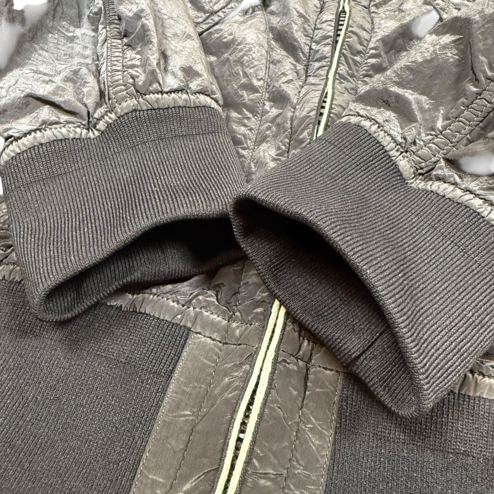 2008SS STONE ISLAND ポール期 ナイロンメタル ジップアップ ボンバー 
