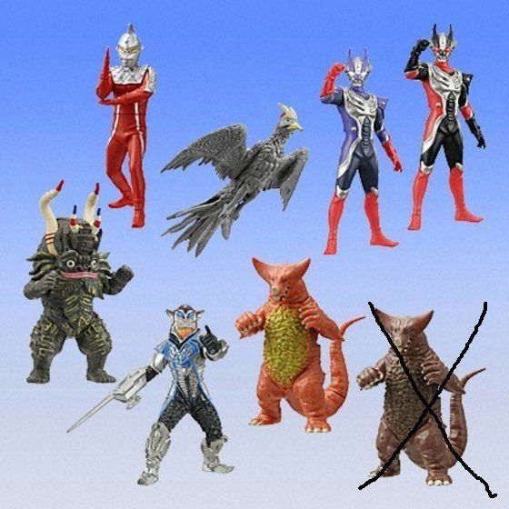 HGウルトラ大怪獣バトルスペシャル4（アソート7種・ゴモラ[レ