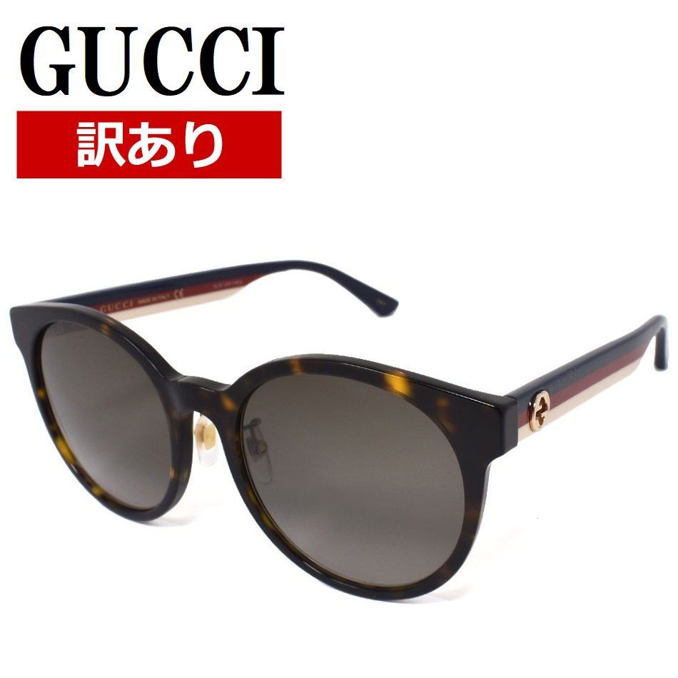 訳あり】グッチ GUCCI GG0416SK 003 B サングラス アジアンフィット