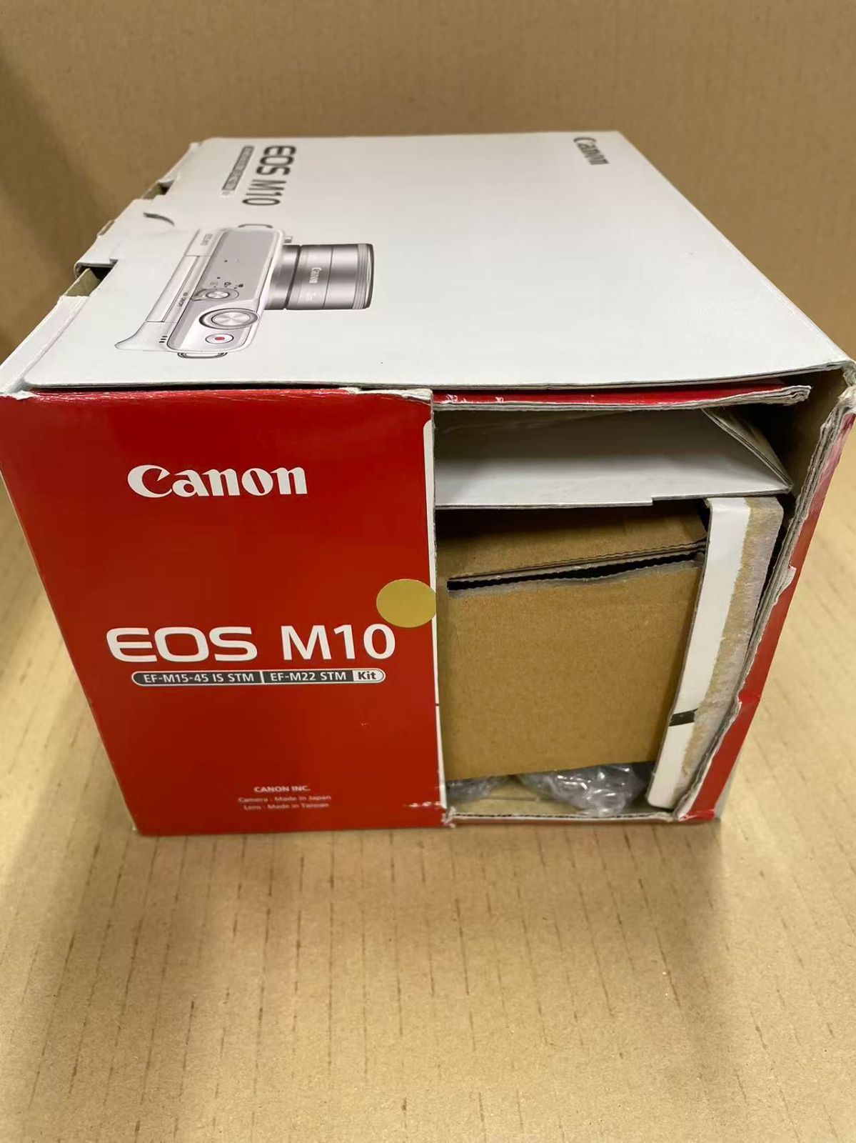 新品未使用 Canon EOS M10 ダブルレンズキット 外箱破損あり - メルカリ