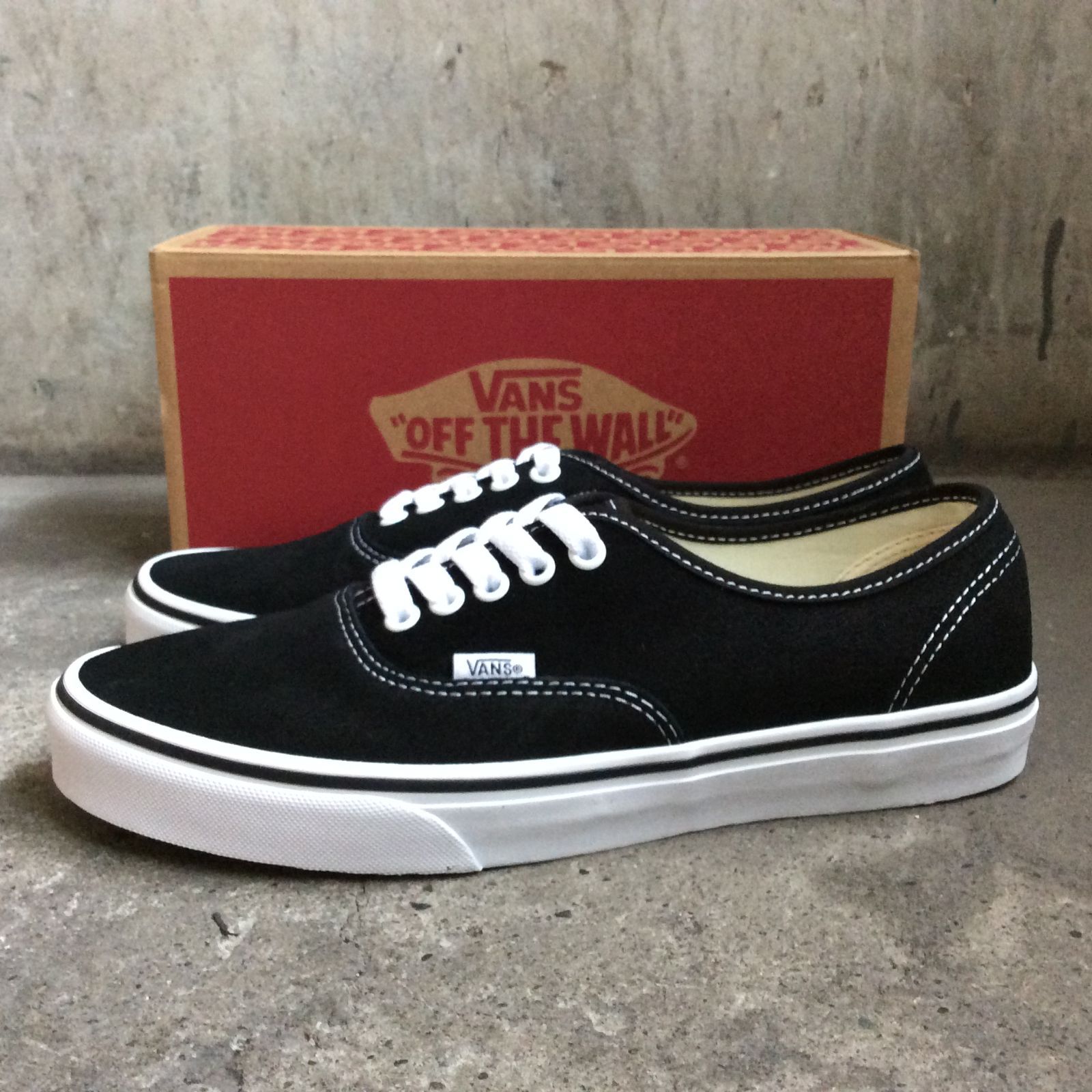 VANS AUTHENTIC SUEDE ブラック 27cm ヴァンズ オーセンティック 