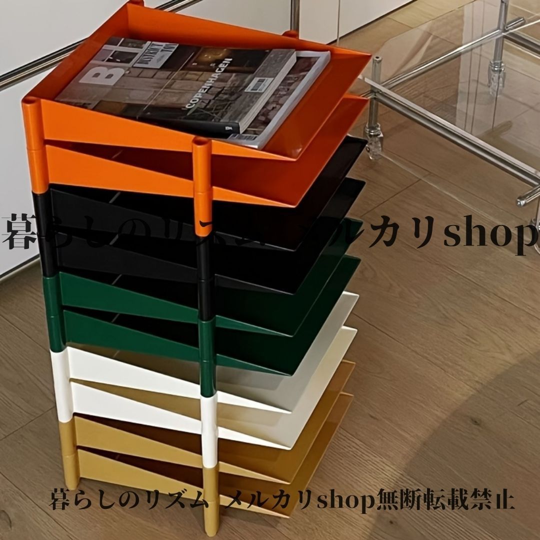 デスクトレー 2枚セット ヴィンテージカラー ファイルフォルダー 書類収納 デスク整理 オフィスデコレーション 学習机 パソコンデスク 学校文具 ファイル分類用 仕事机 作業机 ビビットカラー ジンジャーイエロー グリーン ブラック オフホワイト オレンジ 6,888円