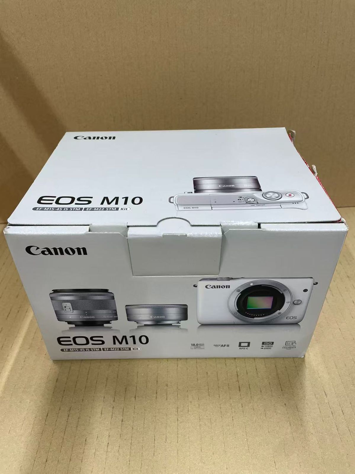 新品未使用 Canon EOS M10 ダブルレンズキット 外箱破損あり - メルカリ