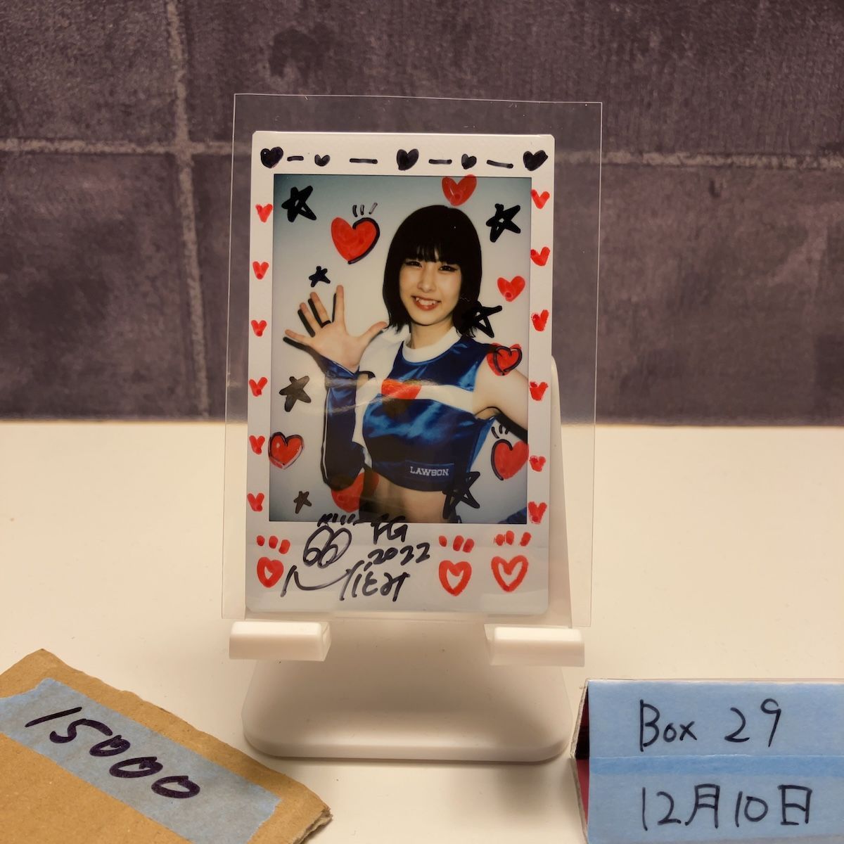 2025 BBM 津田ひとみ 5 10 直筆サインカード 日本ハムファイターズ Fighters Girl チェキ FUJIFILM カード