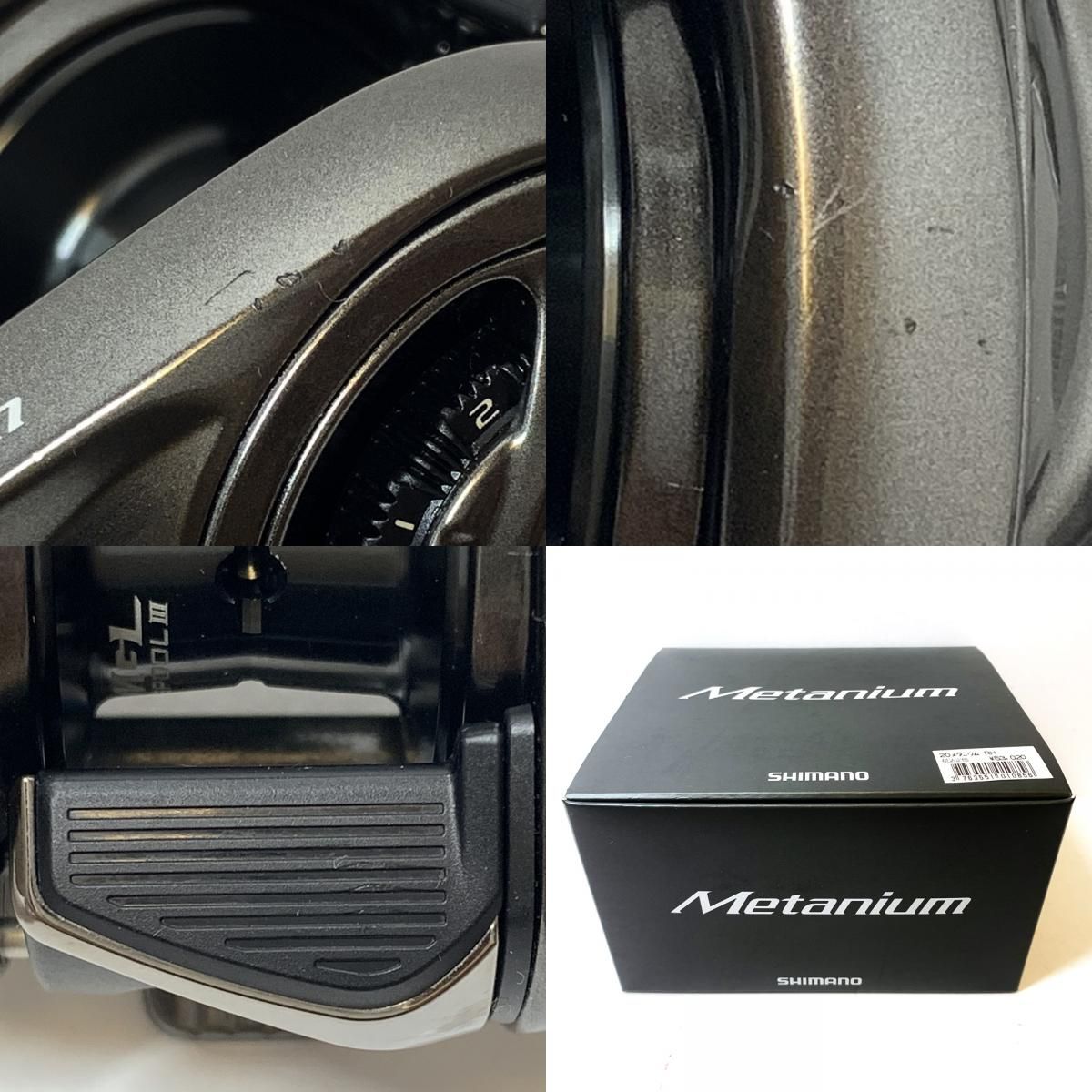  SHIMANO シマノ リール 20メタニウム ベイトリール 右ハンドル 86 ベイトリール(ルアー用) リール