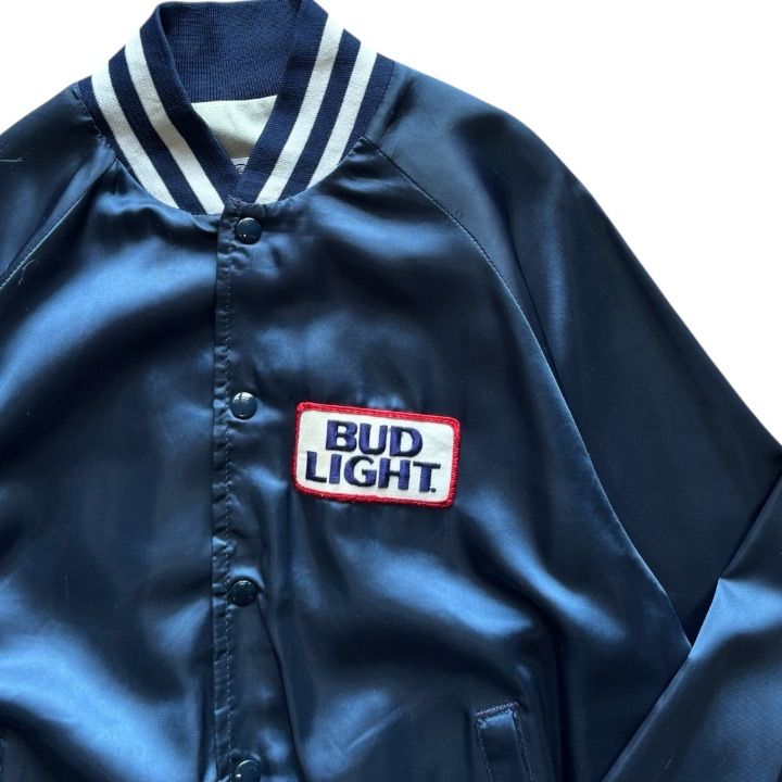 Wrangler Bud Light Cup スタジャン 2000年 1980's OFFICIAL PRODUCT BUD LIGHT JACKET バドライト スタジャン