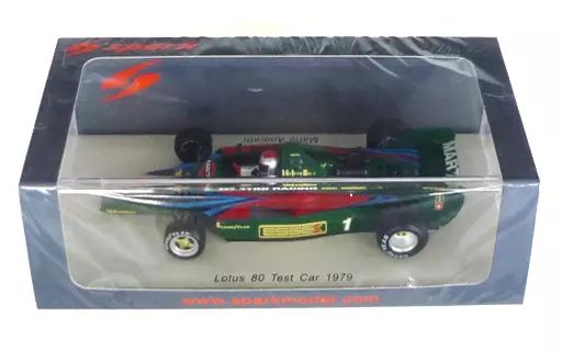 ミニカー 1 43 Lotus 80 Test Car 1979 Mario Andretti S 4284