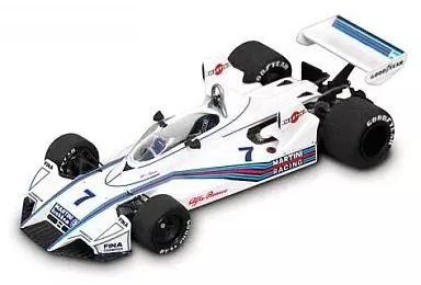 ミニカー 1|43 1975 Alfa Brabham BT 45 Press Version MARTINI 7 ホワイト