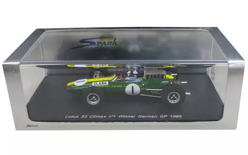ミニカー 1|43 Lotus 33 Climax Winner German GP 1965 1 グリーン×イエロー S 1614