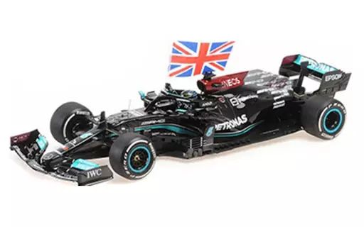ミニカー 1 43 メルセデス AMG ペトロナス フォーミュラ ワン チーム W 12 E パフォーマンス ルイス ハミルトン イギリスGP 2021 ウィナー