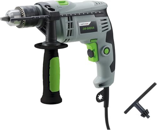 迅速に発送 高儀 Takagi EARTH MAN 振動ドリル アースマン AC 100 V 電動工具 無段変速 正逆切替 コンクリート 木材 プラスチック 穴あけ コード式 DR-500 VA 12 e 34 bdc