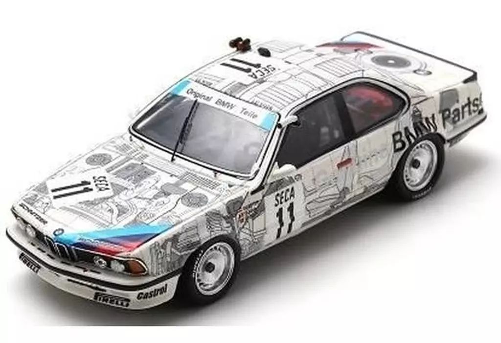 ミニカー 1|43 BMW 635 Csi 11 Winner 24 H Spa 1986 D. Quester - Th. Tassin A. Heger