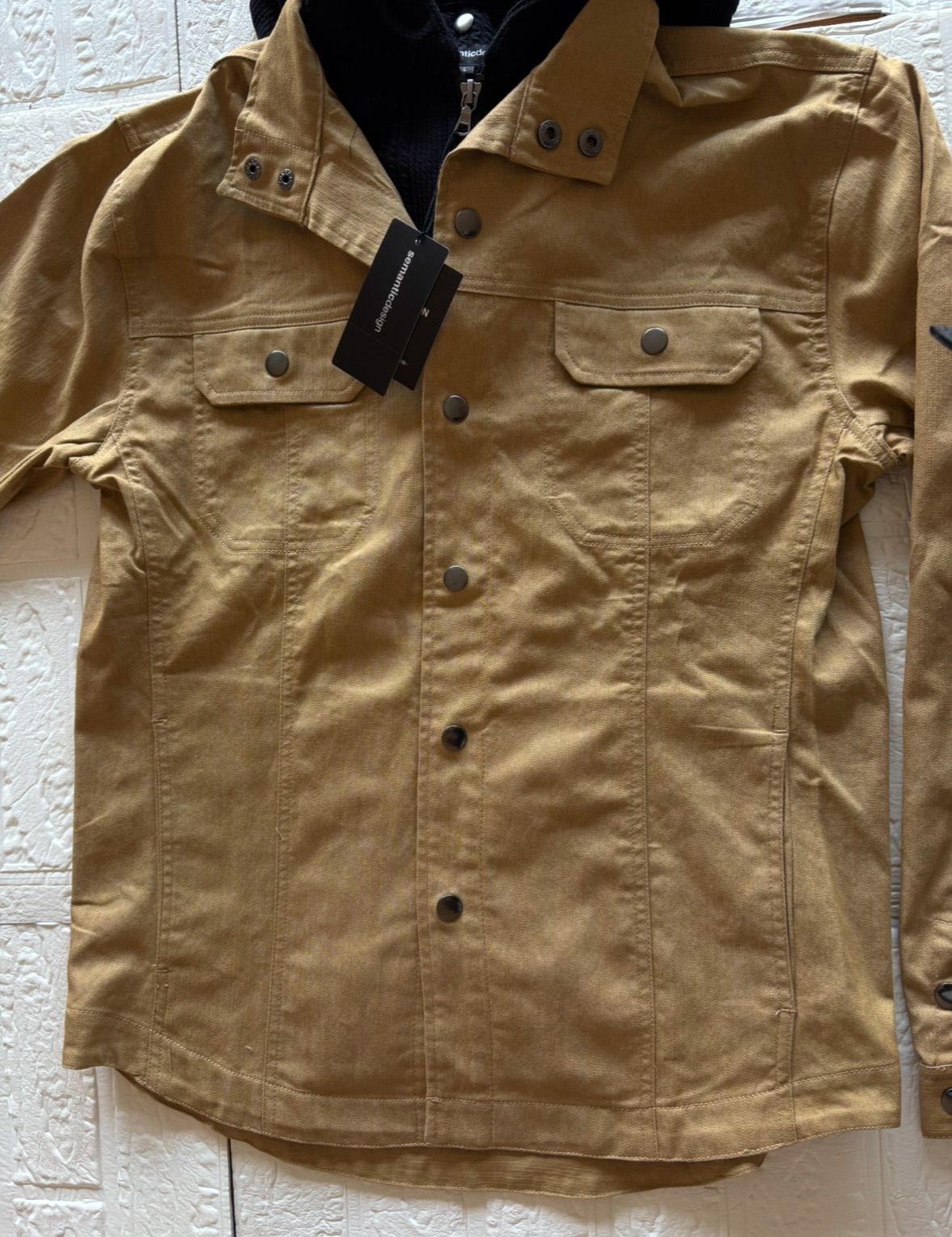 未使用タグ付】セマンティックデザイン 2way ジャケット - メルカリ