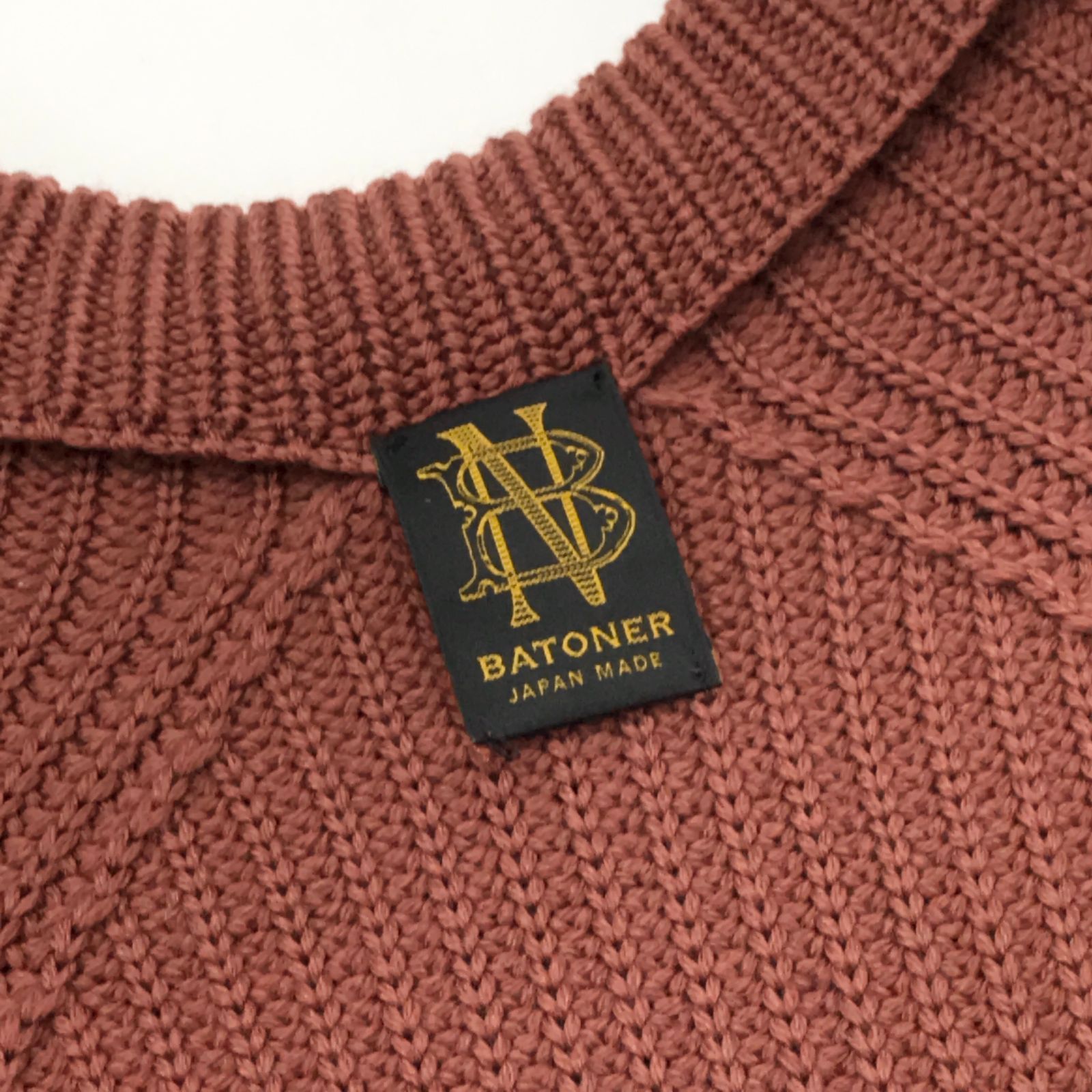 BATONER バトナー SIGNATURE BOTTLE NECK シグネーチャーボトルネック 