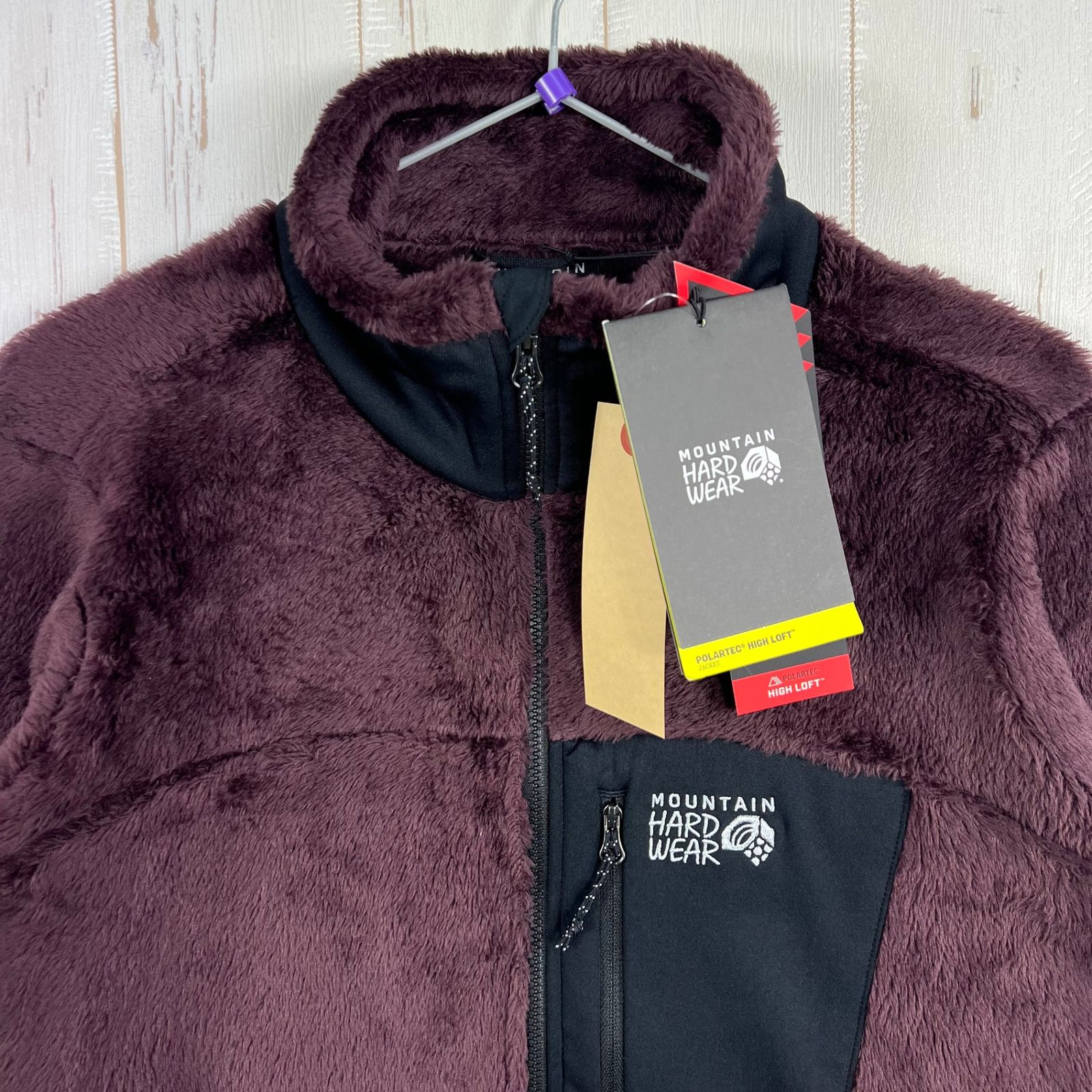 Women s M ワインレッド系 Mountain Hardwear マウンテンハードウェア ポーラテック ハイロフト ジャケット Polartec High Loft Jacket OL 2120 513 z フ
