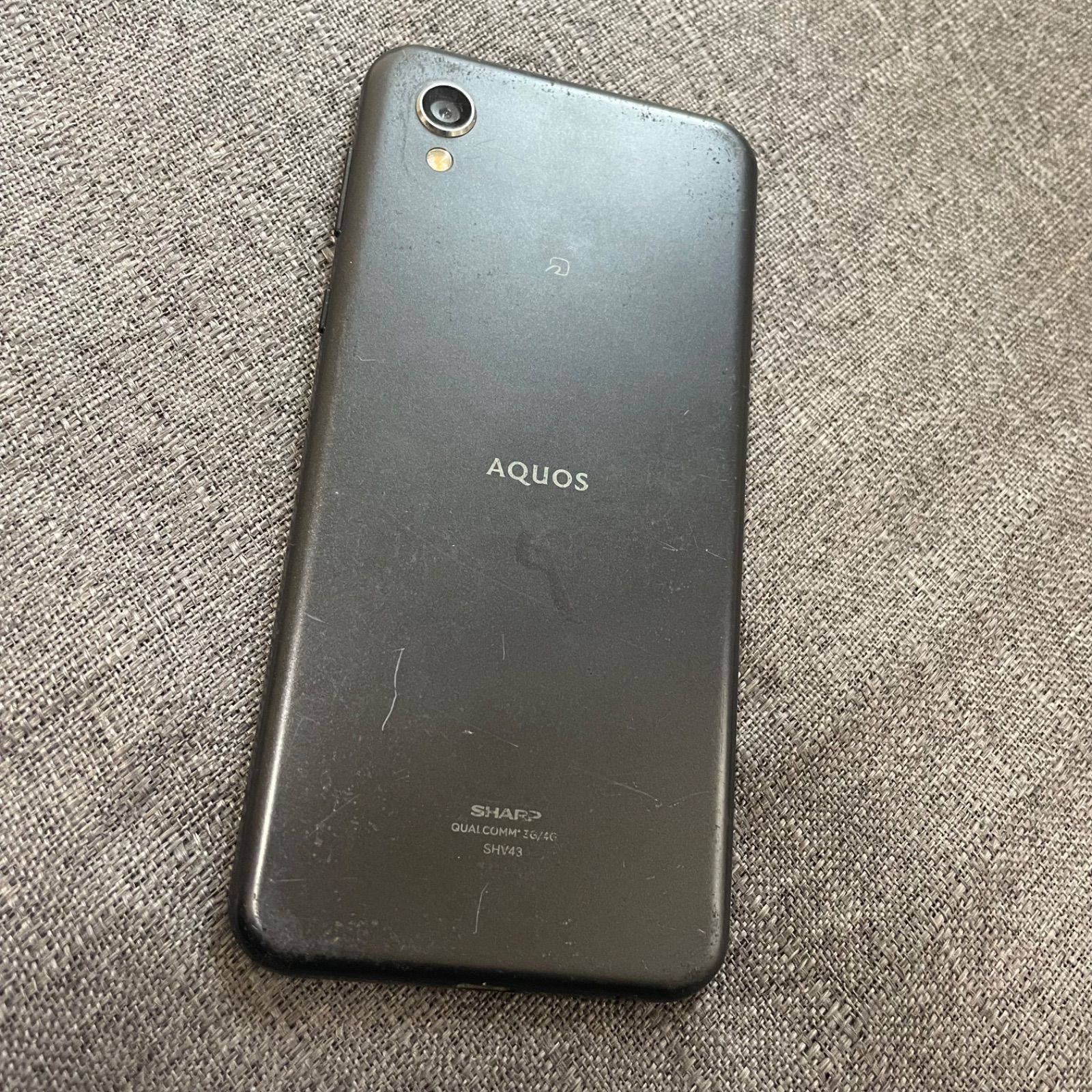 AQUOS sense2 SHV43 ニュアンスブラック au版 SIMロック解除済み