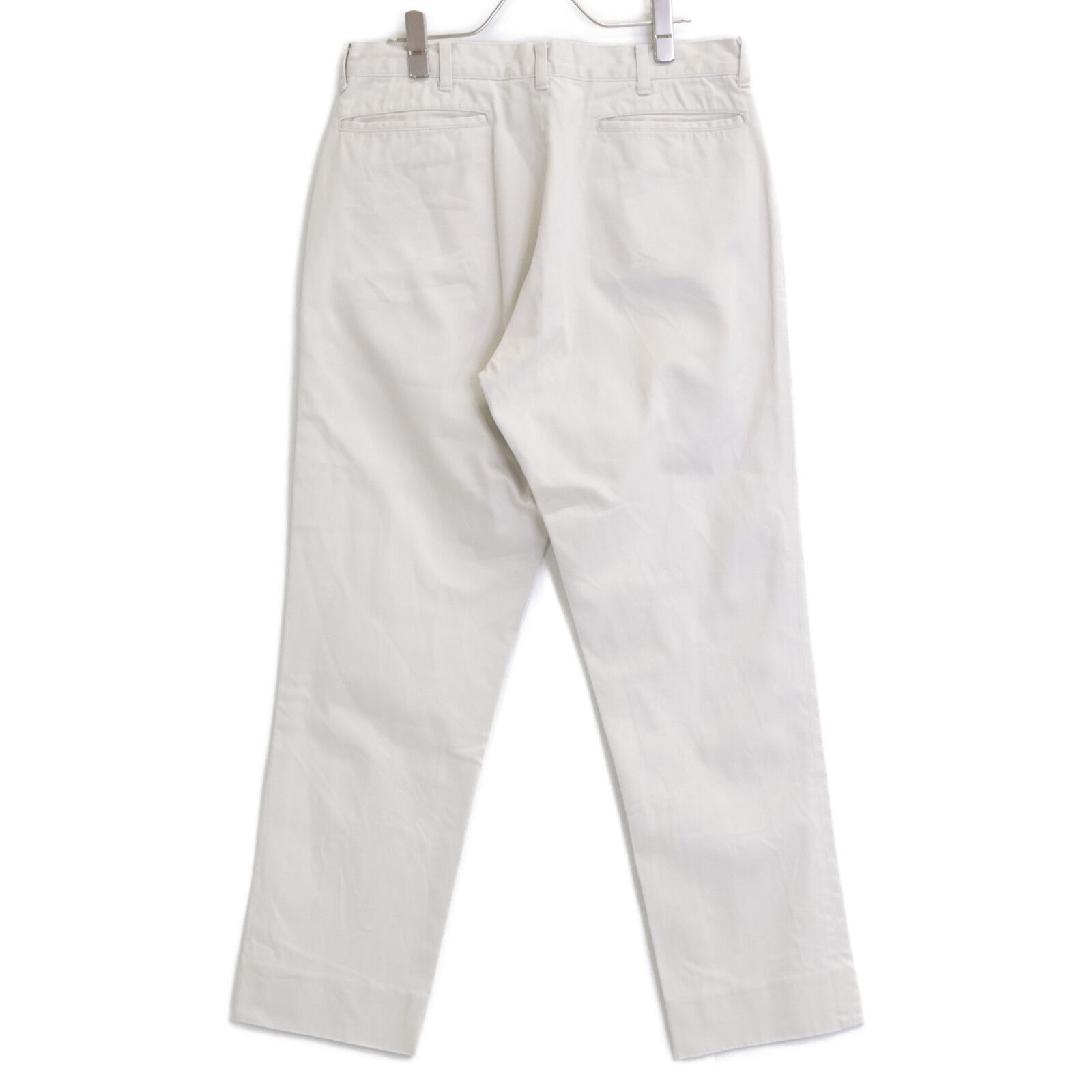 ANATOMICA アナトミカ 530-442-02 ﾍﾞｰｼﾞｭ ｺｯﾄﾝ ﾜｲﾄﾞﾃｰﾊﾟｰﾄﾞﾁﾉﾊﾟﾝﾂ 32 