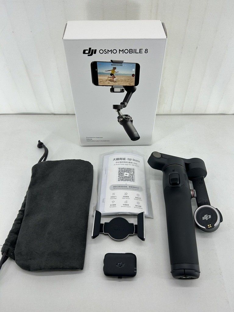 s26t-0015m【中古】DJI OSMO Mobile 8 撮影機器 スタビライザー 自撮り