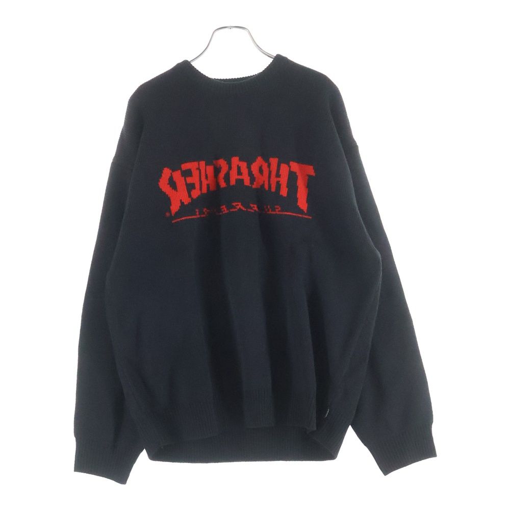 SUPREME (シュプリーム) 21AW ×THRASHER Sweater スラッシャー クルー 