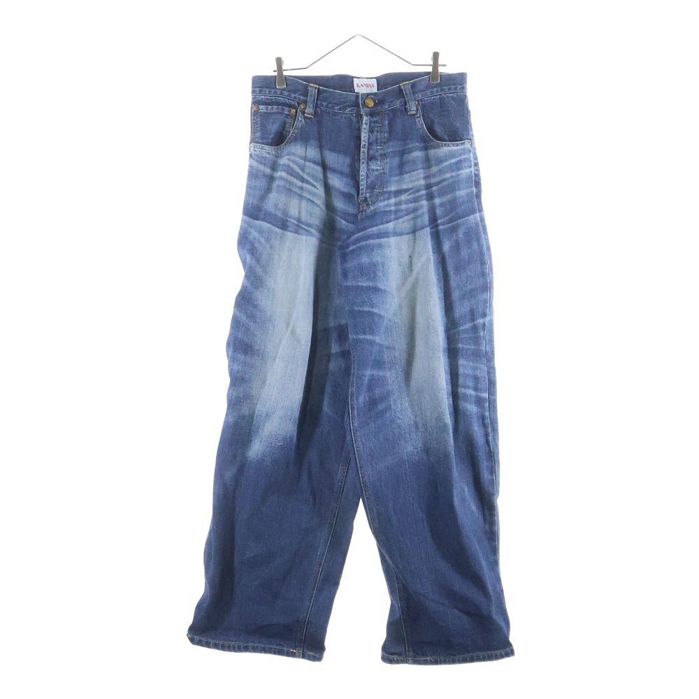 KAMIYA (カミヤ) Wire Denim Wide Pants ワイヤー デニム ワイドパンツ 