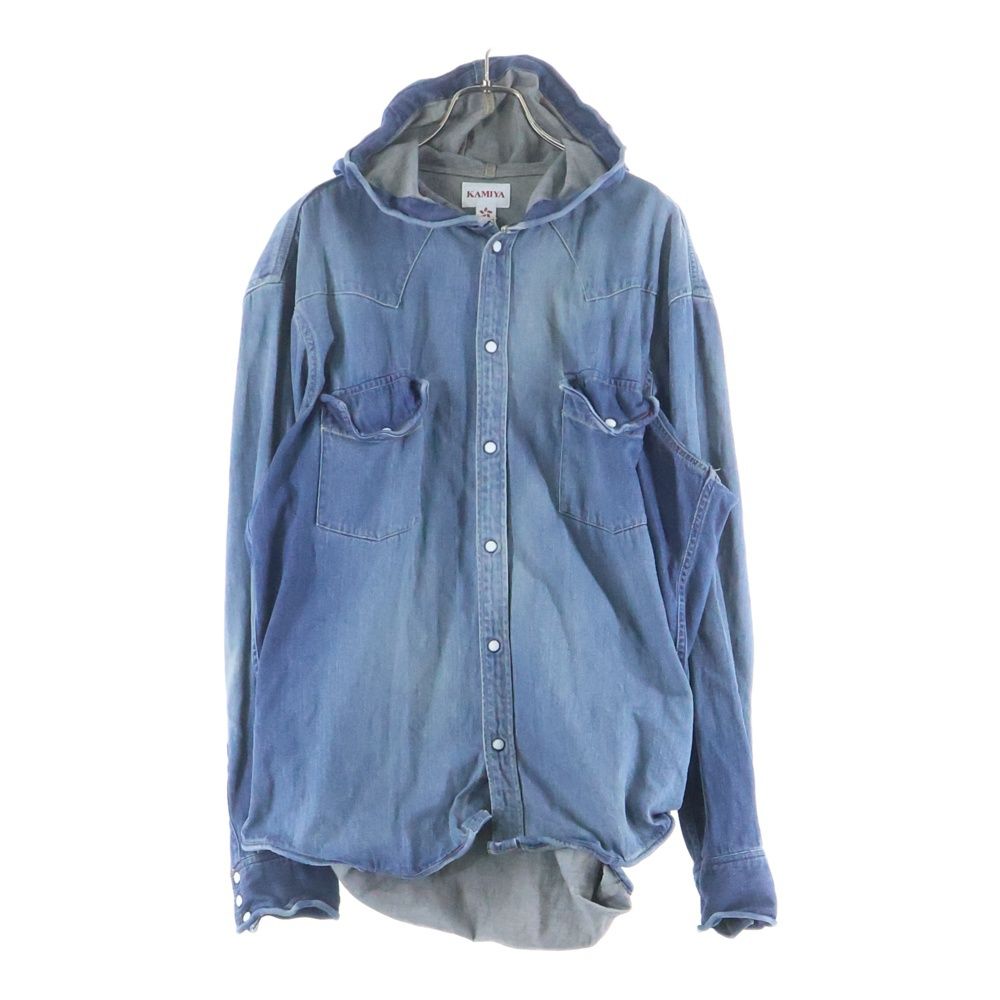 KAMIYA (カミヤ) 25SS Wire Denim ワイヤーデニム ウエスタンフード 