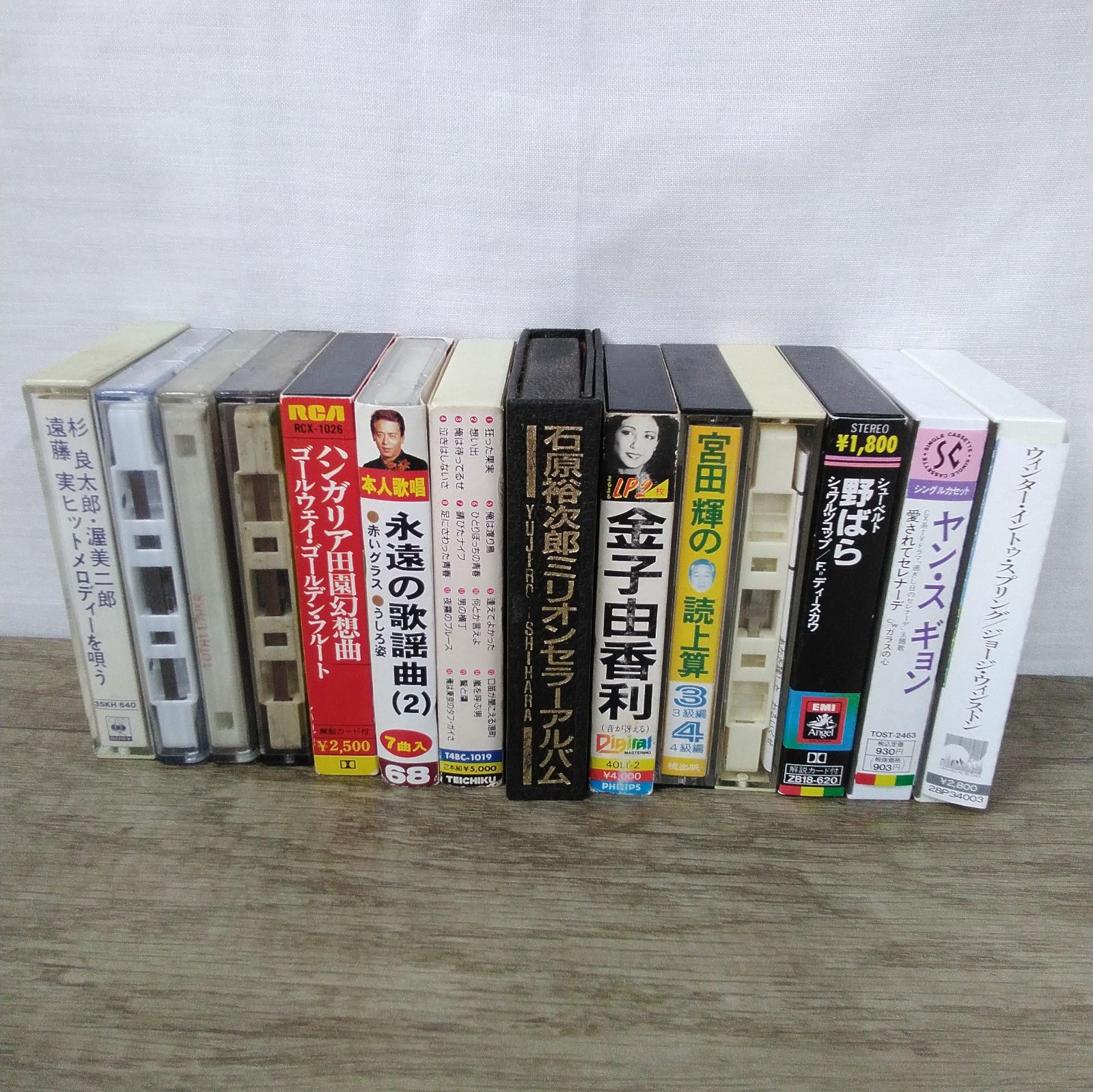 カセットテープ ミュージックテープ 14本まとめ売り 邦楽 歌謡曲