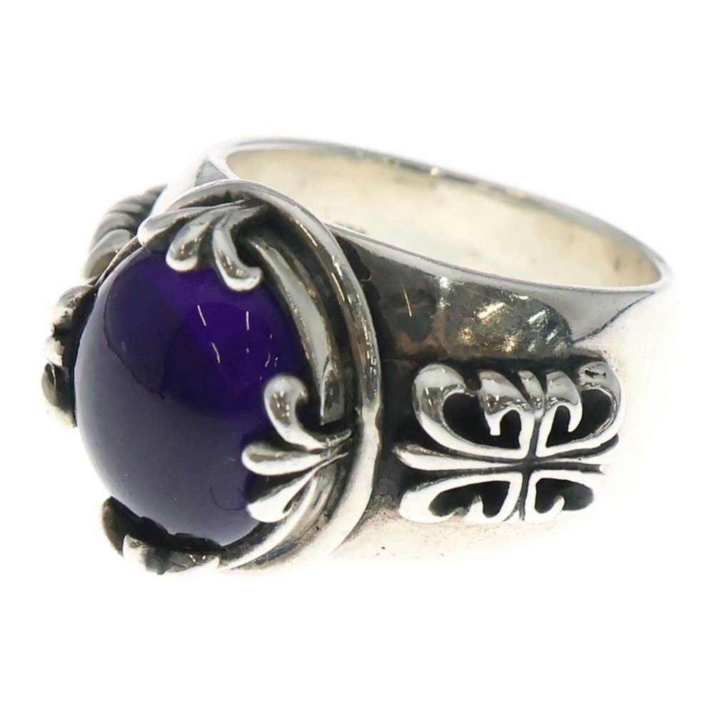 A&G (エーアンドジー) オニキス カラーストンリング シルバー - メルカリ