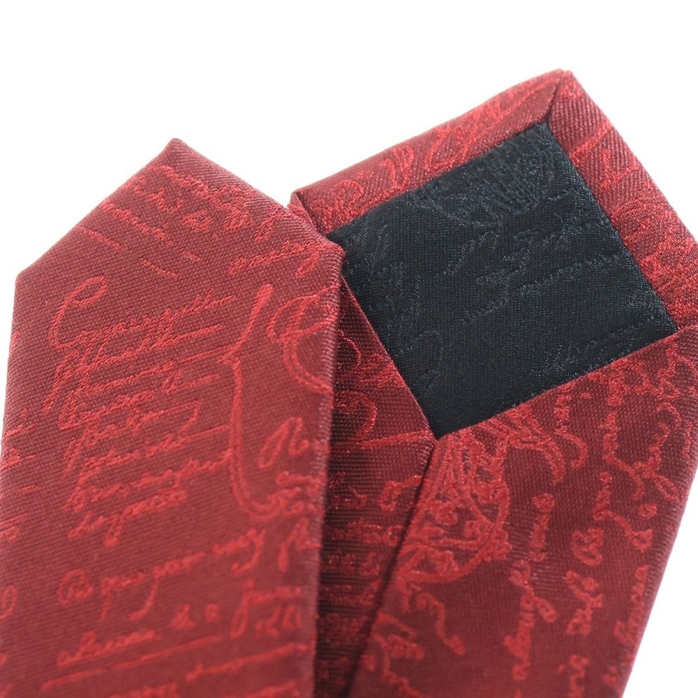 Berluti (ベルルッティ) スクリット カリグラフィ シルク ネクタイ