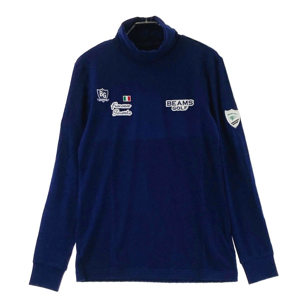 サイズ：S BEAMS GOLF ビームスゴルフ タートルネック 長袖Tシャツ
