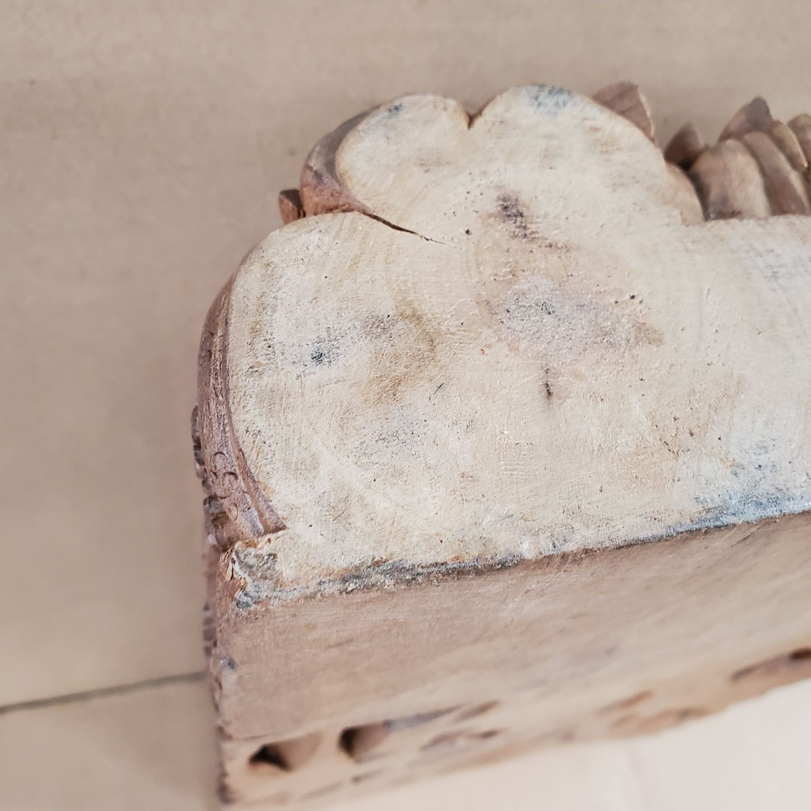 インドネシア 透し彫り ヴィンテージ レリーフ 壁掛け バリ彫刻 木彫画