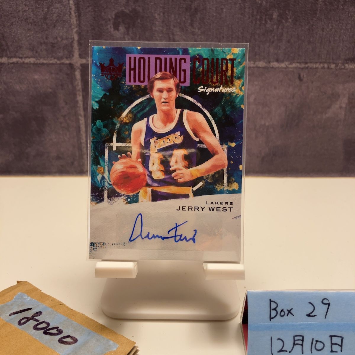 2020 21 Panini Court Kings Jerry West 11 49 直筆サインカード Los Angeles Lakers H ing カード NBA スポーツカード トレーディングカード