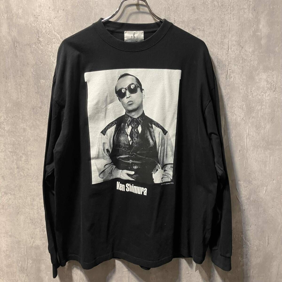 Ken Shimura × JOURNAL STANDARD プリントカットソー SIZE:XL ブラック 