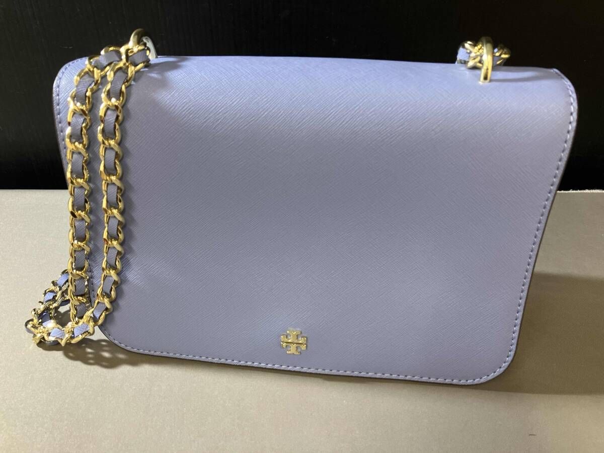 TORY BURCH 10009171 05-19 ショルダーバッグ ライトブルー パステル 