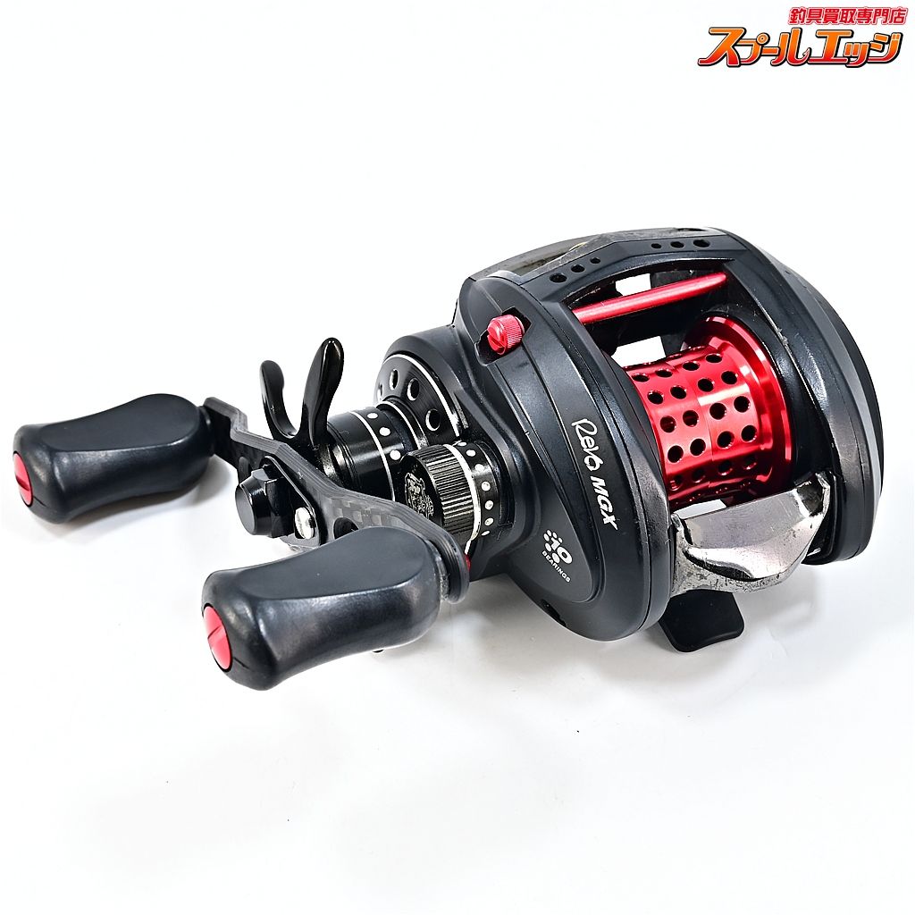  アブガルシア アンバサダー レボ MGX L ギア比7 1 KTF 90 mmオフセットカーボンハンドル アブワークスシャロースプール m 43952 ベイトリール(ルアー用) リール