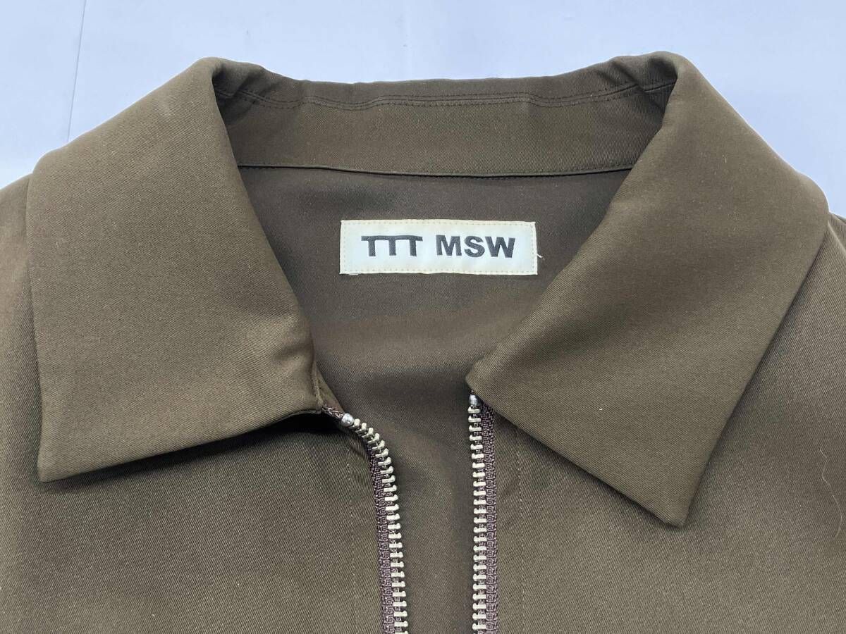 TTT MSW ブルゾン ティー モダンストリートウェア ジップアップ