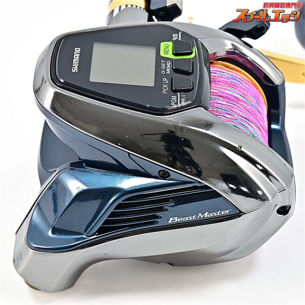  シマノ 16ビーストマスター 3000 XS 使用距離57 5 km 使用90 5時間 SHIMANO BEAST MASTER m 43989 電動リール リール