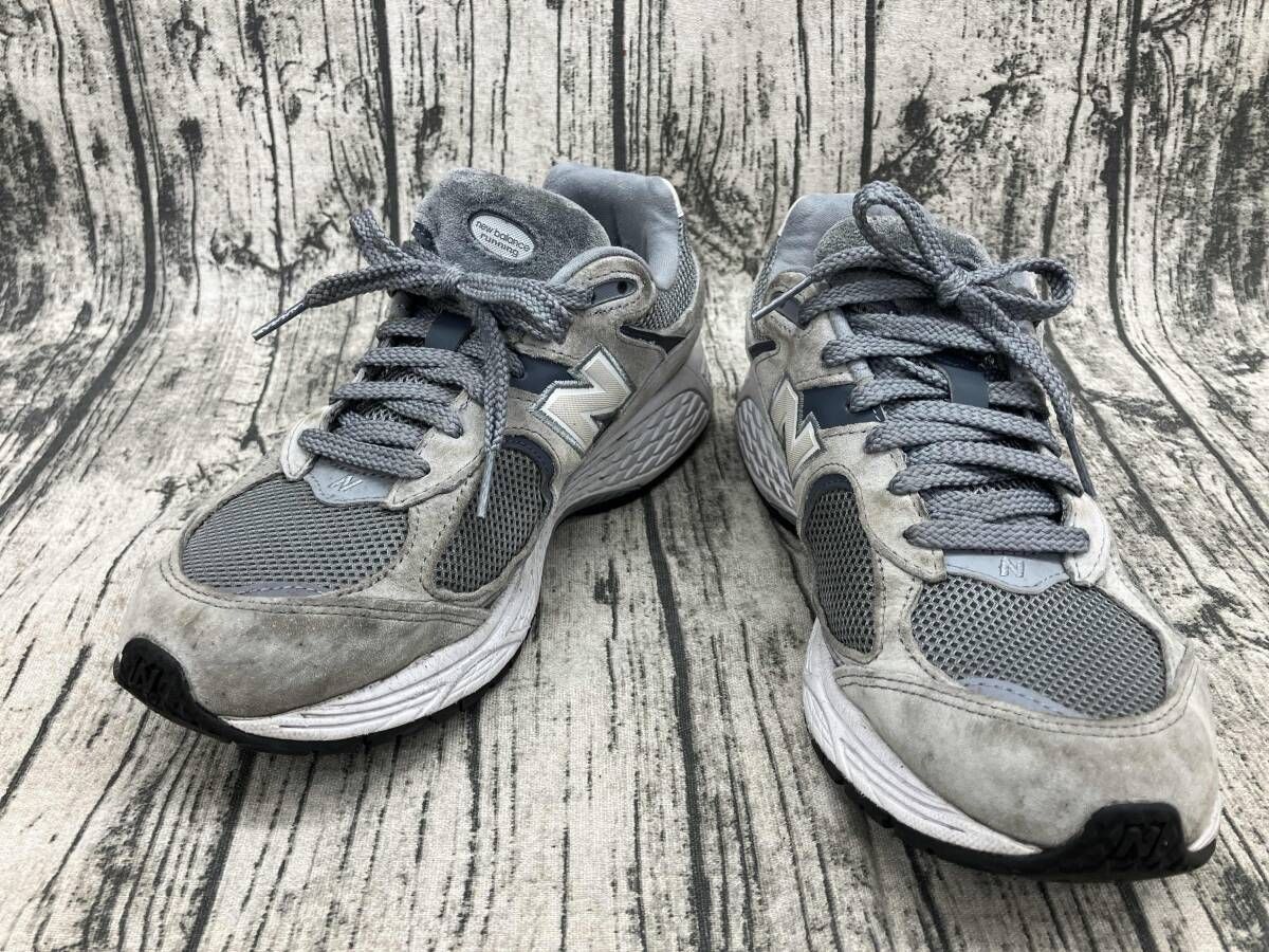 Newbalance ニューバランス M2002RST ランニング25.5cm グレー ※かかと 