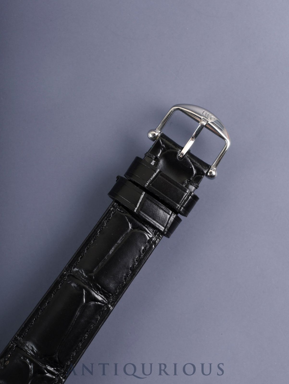  アイダブリュシー ポートフィノ IW351320 自動巻き Cal 37521 SS 革 純正尾錠 SS ホワイト文字盤 冊子 保証書 1993年 オーバーホール済み きちんと感 自動巻き時計 腕時計(アナログ)