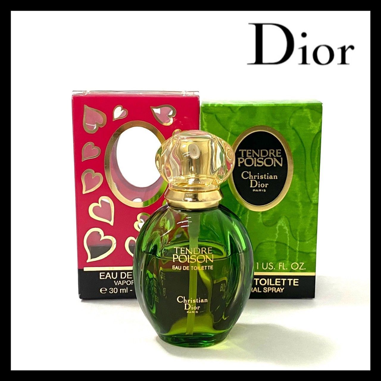 クリスチャンディオール タンドゥルプワゾン オードゥトワレ 30ml 2本